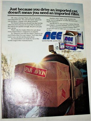 Ace Filters ad