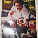 1978 Accel Spark Plugs ad featuring Reggie Jackson