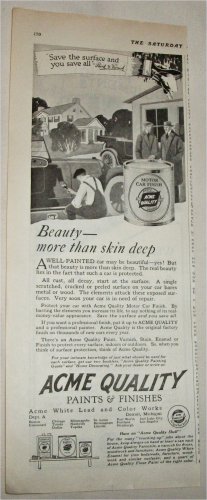 1920 Acme Car Finish ad
