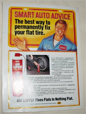 1987 Air Supply Tire Sealer ad