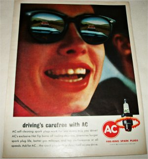 1965 AC Fire-Ring Spark Plugs ad