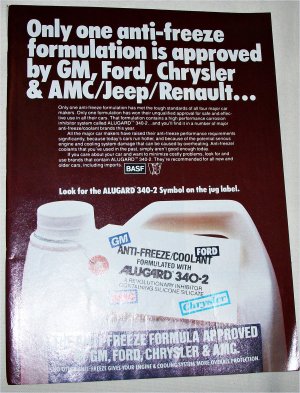 1983 Aluguard Anti-Freeze ad