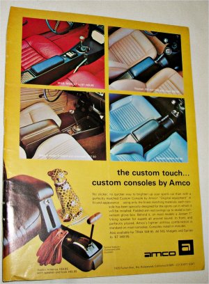 Amco Custom Consoles ad