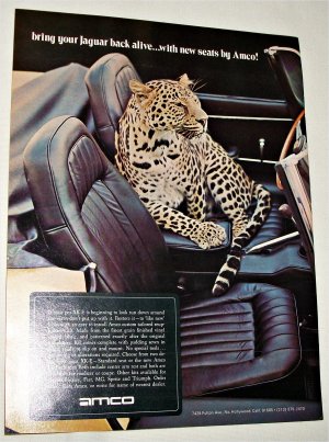 1972 Amco Seats ad