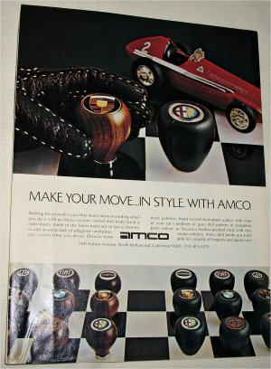 1978 Amco Shift Knob ad