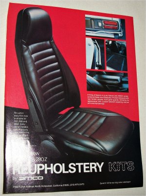 1979 Amco Reupholstery Kits ad
