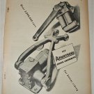 1955 Armstrong Shock Absorbers ad from the UK