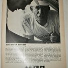 1963 Auto-Lite Our Man In Daytona Spark Plug ad