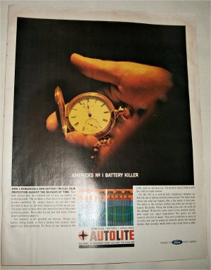 1963 Auto-Lite Battery ad