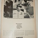 1965 Auto-Lite Power Tip Spark Plugs ad featuring Dan Gurney