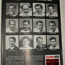 1969 Auto-Lite Spark Plugs ad featuring Racing Drivers