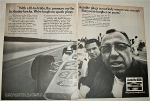 1969 Auto-Lite Spark Plugs ad
