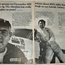 1969 Auto-Lite Spark Plugs ad featuring Junior Johnson & Lee Roy Yarbrough