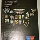 1969 BAP/GEON Auto Parts ad