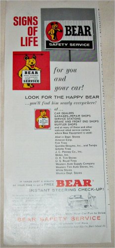 1964 Bear Safety Service ad