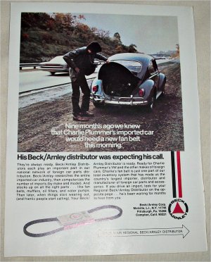 1971 Beck/Arnley Auto Parts ad