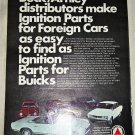 1972 Beck/Arnley Auto Parts ad
