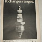 1970 Bosch Changes Ranges Spark Plug ad