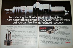 1985 Bosch Platinum Spark Plugs ad