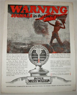 1927 Boyce Moto Meter ad