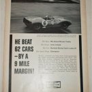 1963 Champion Spark Plugs ad featuring Innes Ireland