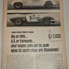 1965 Champion Spark Plugs USRRC ad