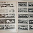 1970 Champion Spark Plugs SCCA Report #6 ad