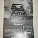 1974 Champion Spark Plugs Beware ad