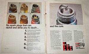 1976 Champion Spark Plugs ad