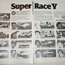 1978 Champion Spark Plugs Super Race V ad