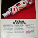 1984 Champion Spark Plugs World ad