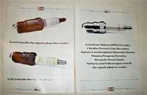 1987 Champion Spark Plugs ad
