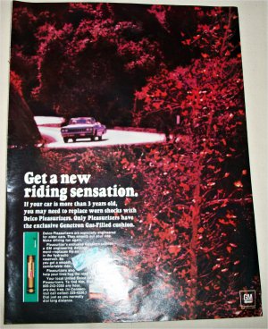 1968 Delco Shock Absorber ad