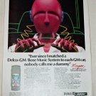 1984 Delco Bose Nobody Calls Me A Dummy ad