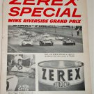 1963 Dupont Zerex Ant-Freeze Riverside Grand Prix ad