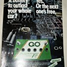 1970 Exide Battery ad
