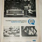 1965 Ford Quality Car Care ad #1