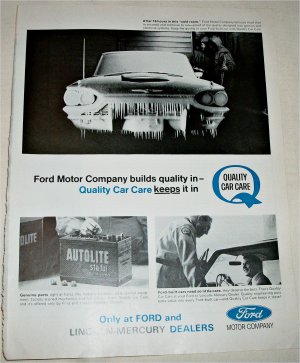 1965 Ford Quality Car Care ad #3