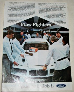 1983 Ford Quality Is Job 1 ad