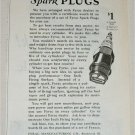 1922 Fyrac Spark Plugs ad