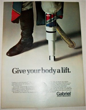1972 Gabriel Shock Absorbers Pirate ad