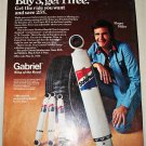 1976 Gabriel Shock Absorbers ad featuring Roger Miller