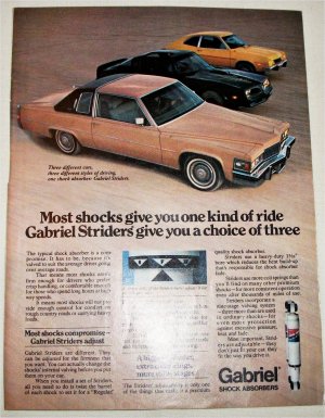 1978 Gabriel Shock Absorbers ad