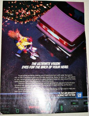 1987 GM Obstacle Detection ad
