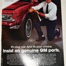 1989 GM Parts ad
