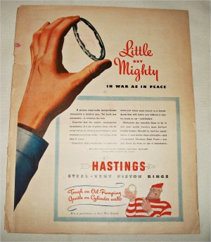 Hastings Piston Rings ad