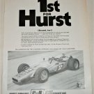 1969 Hurst Shifter Indy 500 ad