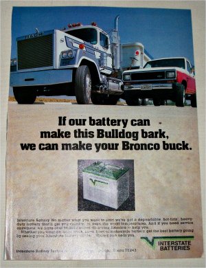 1985 Interstate Batteries ad