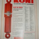 1968 Koni Shock Absorbers ad