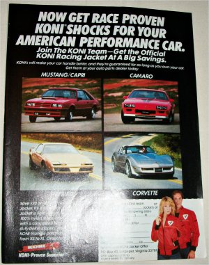 1983 Koni Shock Absorbers ad